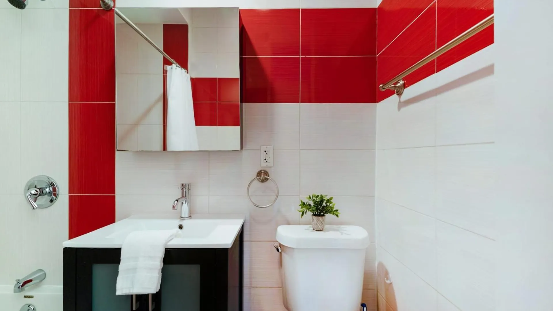 Prázdninový dům 24-4 New Private Terrace W&D Apt Prime Gramercy New York